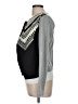 Sabine Chevron-herringbone Gray Cardigan Size M - photo 5