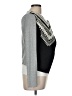 Sabine Chevron-herringbone Gray Cardigan Size M - photo 4