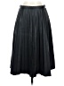 J.Crew 100% Polyurethane Solid Black Formal Skirt Size 2 - photo 1