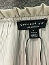 Current Air 100% Polyester Metallic Silver Long Sleeve Blouse Size S - photo 7