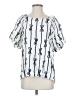 Assorted Brands White Short Sleeve Blouse Size S - photo 1