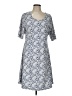 Keren Hart Paisley Blue Casual Dress Size L - photo 1