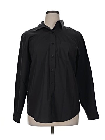 Foxcroft Long Sleeve Button-Down Shirt (view 1)
