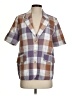 Storets Purple Short Sleeve Button-Down Shirt Size Sm - Med - photo 1