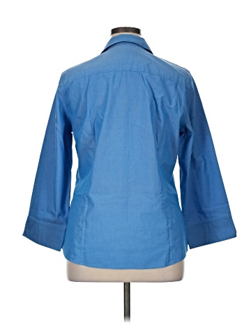 Foxcroft 3/4 Sleeve Button-Down Shirt (view 2)