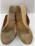 Céline Brown Leather Espadrille Wedges Size EU 39 - photo 9