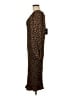 Parade Animal Print Brown Cocktail Dress Size L - photo 5