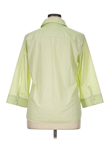 Foxcroft 3/4 Sleeve Button-Down Shirt (view 2)