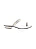 Donald J Pliner Silver Gray Sandals Size 6 - photo 1
