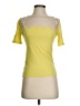 Ann Taylor Yellow Short Sleeve Top Size XS - photo 1