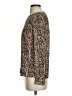 J.Crew 100% Silk Brown Long Sleeve Silk Top Size 0 - photo 5