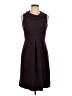 Spense Solid Burgundy Cocktail Dress Size 6 - photo 1