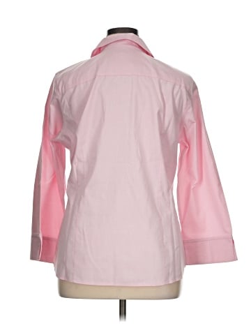 Foxcroft 3/4 Sleeve Button-Down Shirt (view 2)