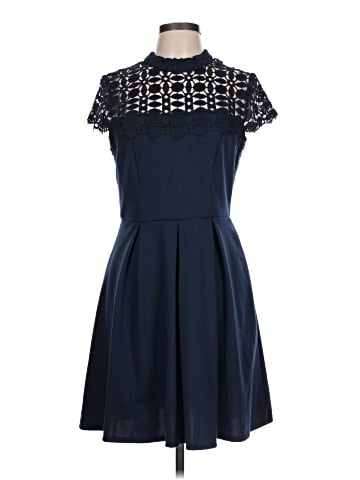 Sequin Hearts Cocktail Dress (view 1)