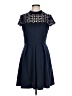 Sequin Hearts Blue Cocktail Dress Size 13 - photo 1