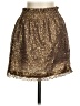 J.Crew Collection 100% Polyester Metallic Gold Formal Skirt Size 4 - photo 1