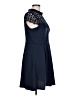 Sequin Hearts Blue Cocktail Dress Size 13 - photo 4