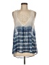 Studio Y Blue Sleeveless Blouse Size M - photo 1