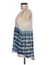 Studio Y Blue Sleeveless Blouse Size M - photo 5