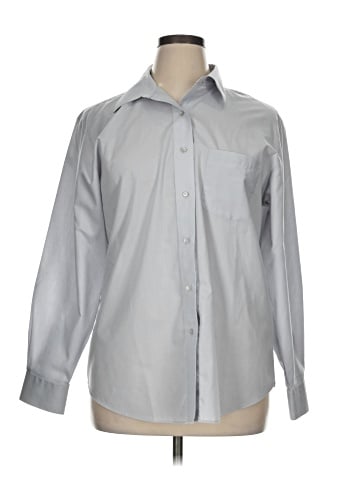 Foxcroft Long Sleeve Button-Down Shirt (view 1)