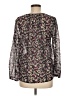 Joie Purple Long Sleeve Blouse Size M - photo 2