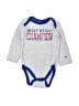 Champion Graphic Gray Long Sleeve Onesie 0-3 MO / 3 MO - photo 1