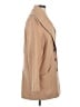 Trouve Tan Wool Coat Size XS - photo 4