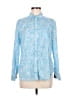 Talbots Tropical Blue Long Sleeve Button-Down Shirt Size M - photo 1