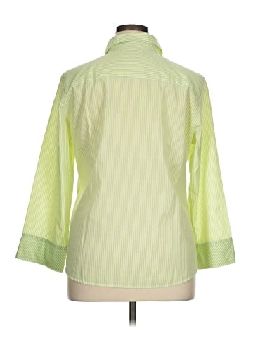 Foxcroft 3/4 Sleeve Button-Down Shirt (view 2)