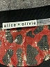 Alice + Olivia Animal Print Red Short Sleeve Silk Top Size XS - photo 7