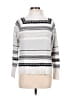 Chaps Stripes White Pullover Sweater Size M - photo 1