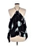 1.State 100% Polyester Black Sleeveless Blouse Size M - photo 2