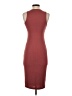 Final Touch Solid Burgundy Casual Dress Size S - photo 2