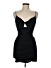 Windsor Solid Black Cocktail Dress Size M - photo 1