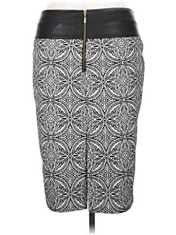 Bisou Bisou Faux Leather Skirt (view 2)