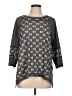 Cato Gray 3/4 Sleeve Blouse Size L - photo 1