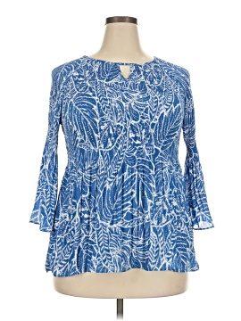 Sunny Leigh 3/4 Sleeve Blouse