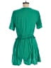 Zara Solid Green Romper Size M - photo 2