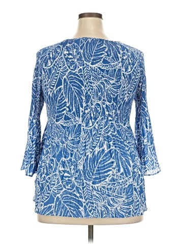 Sunny Leigh 3/4 Sleeve Blouse (view 2)