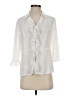 Willow & Root 100% Polyester Ivory 3/4 Sleeve Blouse Size S - photo 1