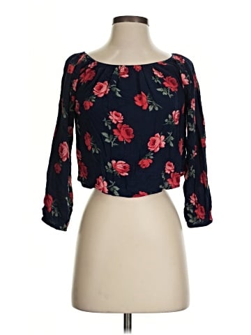 Hollister 3/4 Sleeve Blouse (view 1)