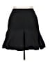 Unbranded Solid Black Casual Skirt Size XL - photo 2