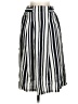 Le Lis Stripes Blue Silver Casual Skirt Size S - photo 1