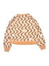 Volcom Print Orange Pullover Sweater Size 8 - 10 - photo 2