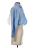 Zara Blue Long Sleeve Blouse Size XS - photo 4