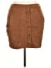 Unbranded Solid Brown Casual Skirt Size XL - photo 1