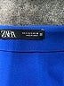 Zara Solid Blue Casual Skirt Size S - photo 3