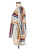 Jealous Tomato 100% Polyester Stripes Ivory 3/4 Sleeve Blouse Size L - photo 5