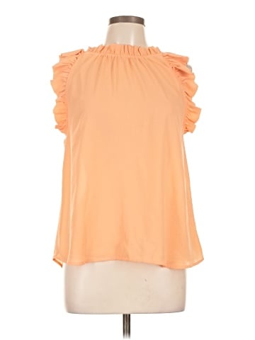 Blu Pepper Sleeveless Blouse (view 1)