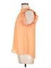 Blu Pepper 100% Polyester Orange Sleeveless Blouse Size L - photo 5